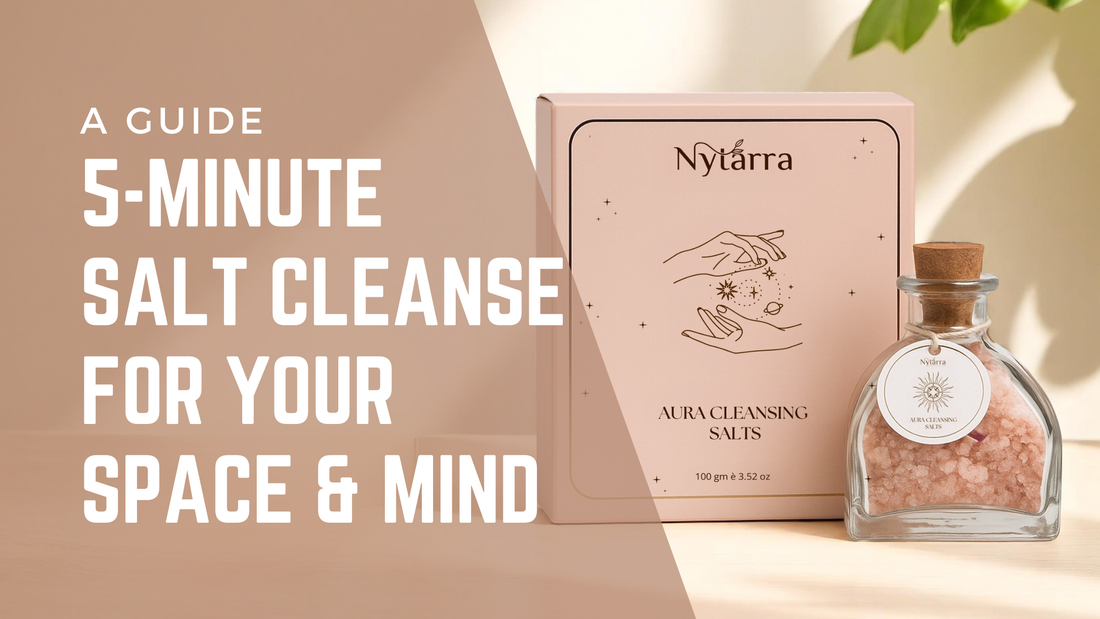 5-Minute Salt Cleanse for Your Space & Mind