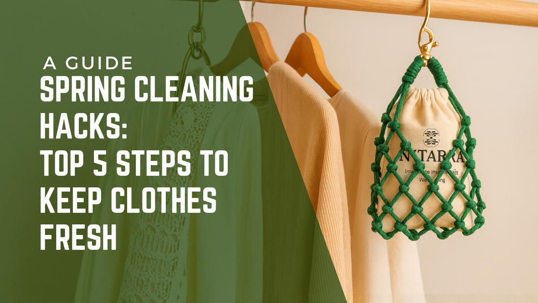 Spring Cleaning Hacks: Top 5 Steps to Organize, Store & Keep Clothes Fresh