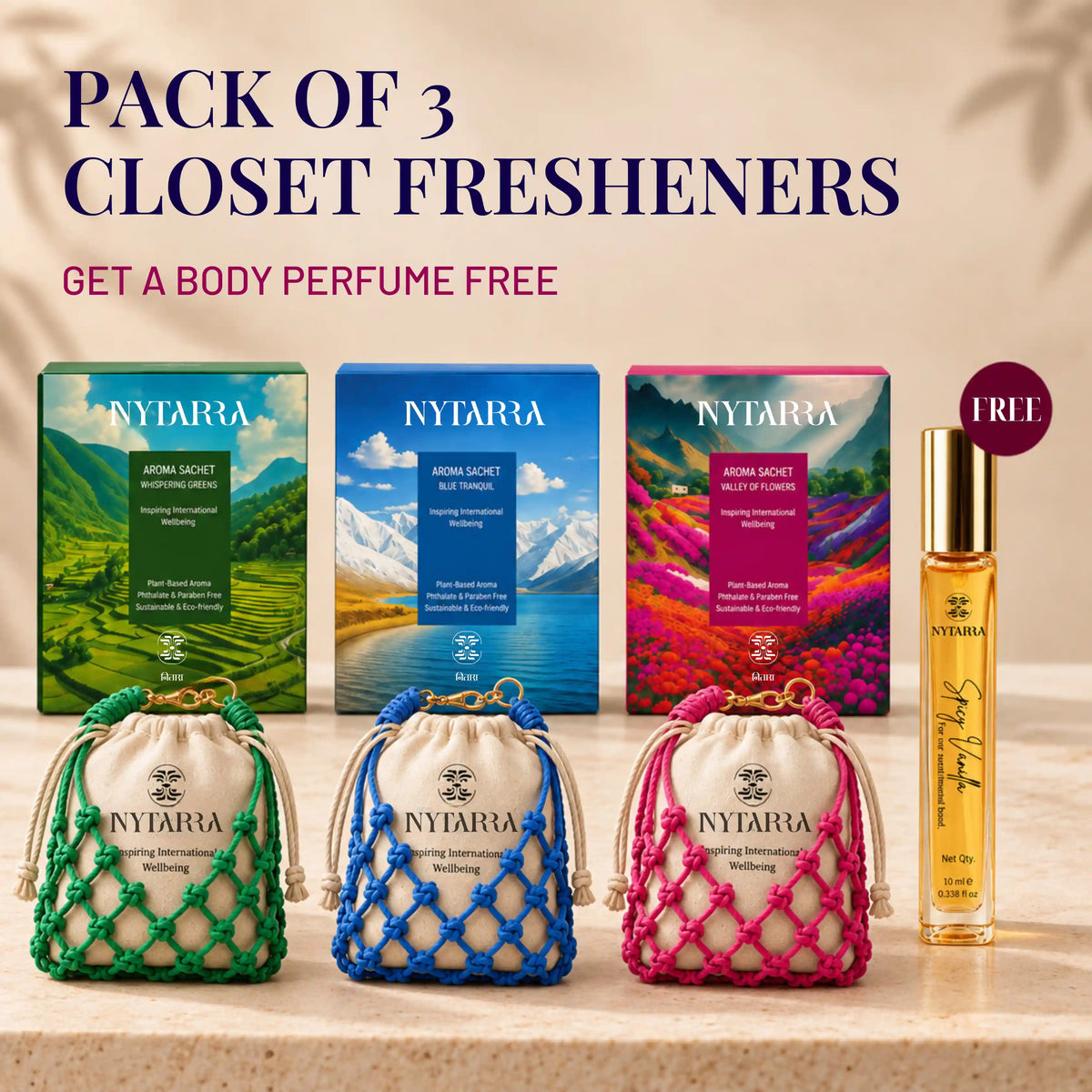 Nytarra Closet Freshener Combo