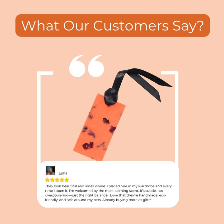Customer Reviews with Nytarra's Fragrance Wax Tablets