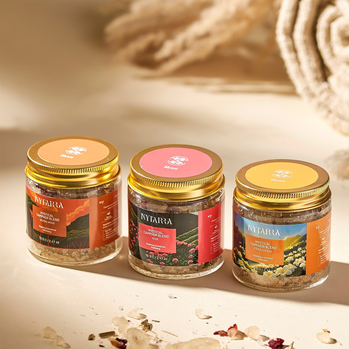 Mystical Camphor Trio (70 Gram)