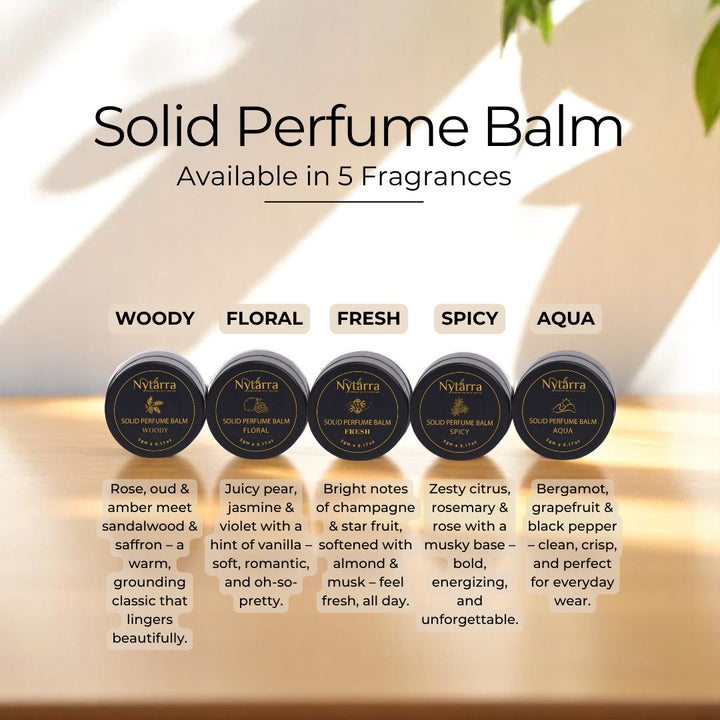 Solid Perfume Balm