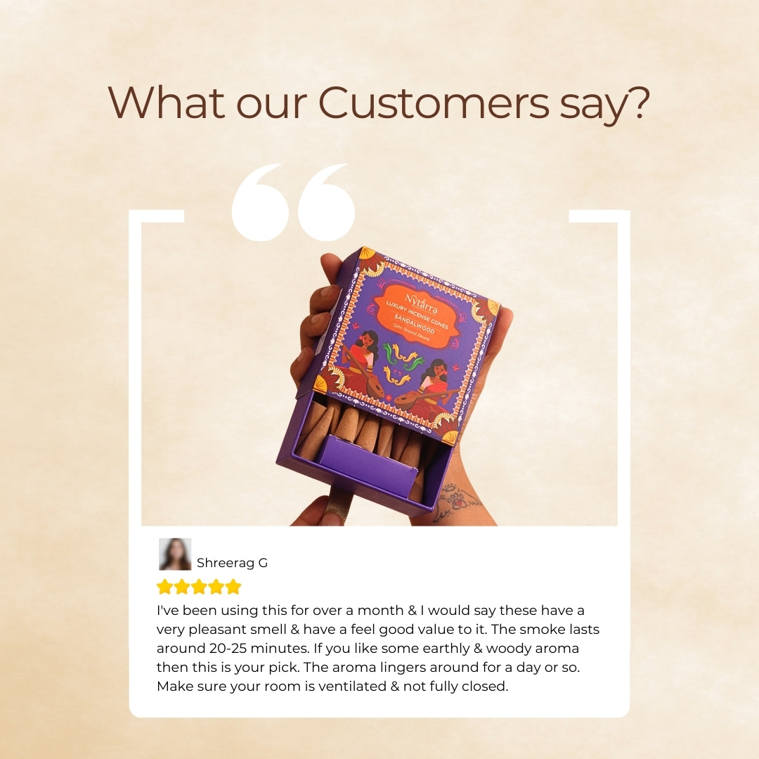 Customer review with Nytarra's Good Energy Giftbox