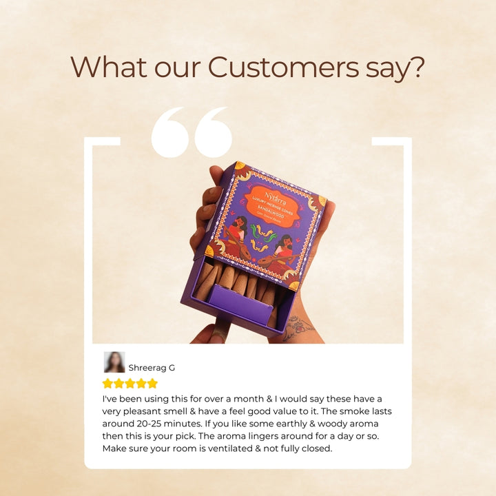 Customer review with Nytarra's Good Energy Giftbox