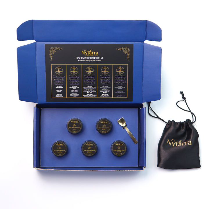 Solid Perfume Balms -Gift Box