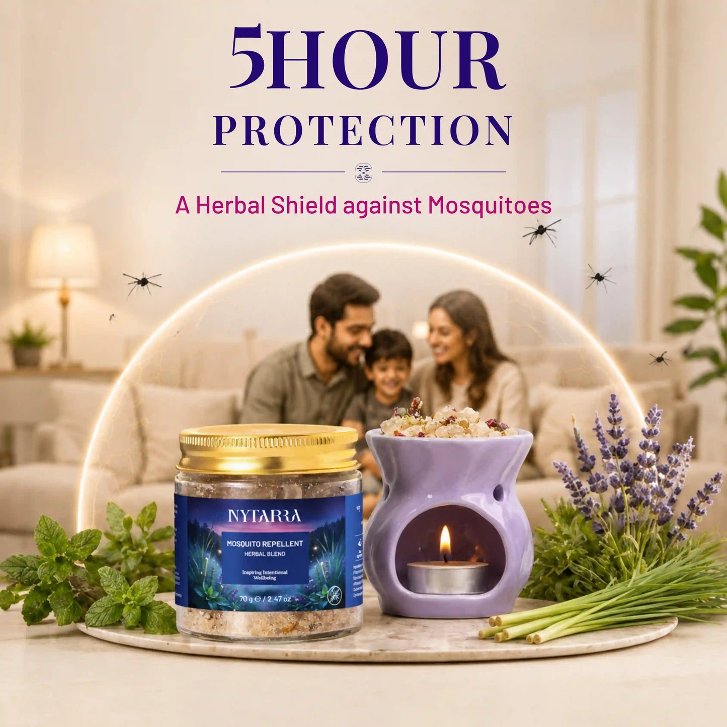 Mosquito Repellent - Herbal Blend