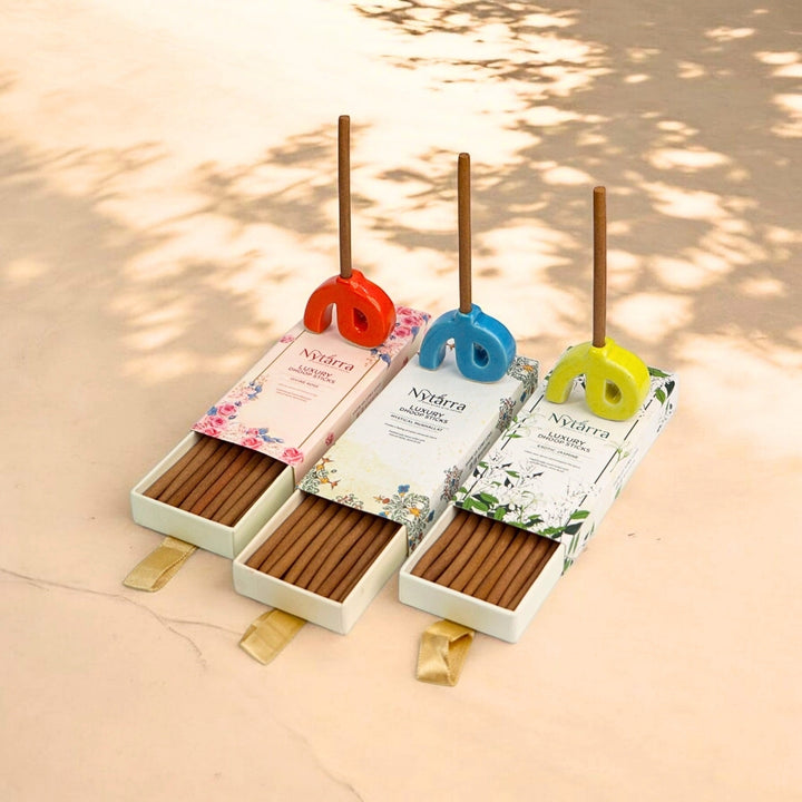 Luxury Dhoop Sticks - Floral Combo