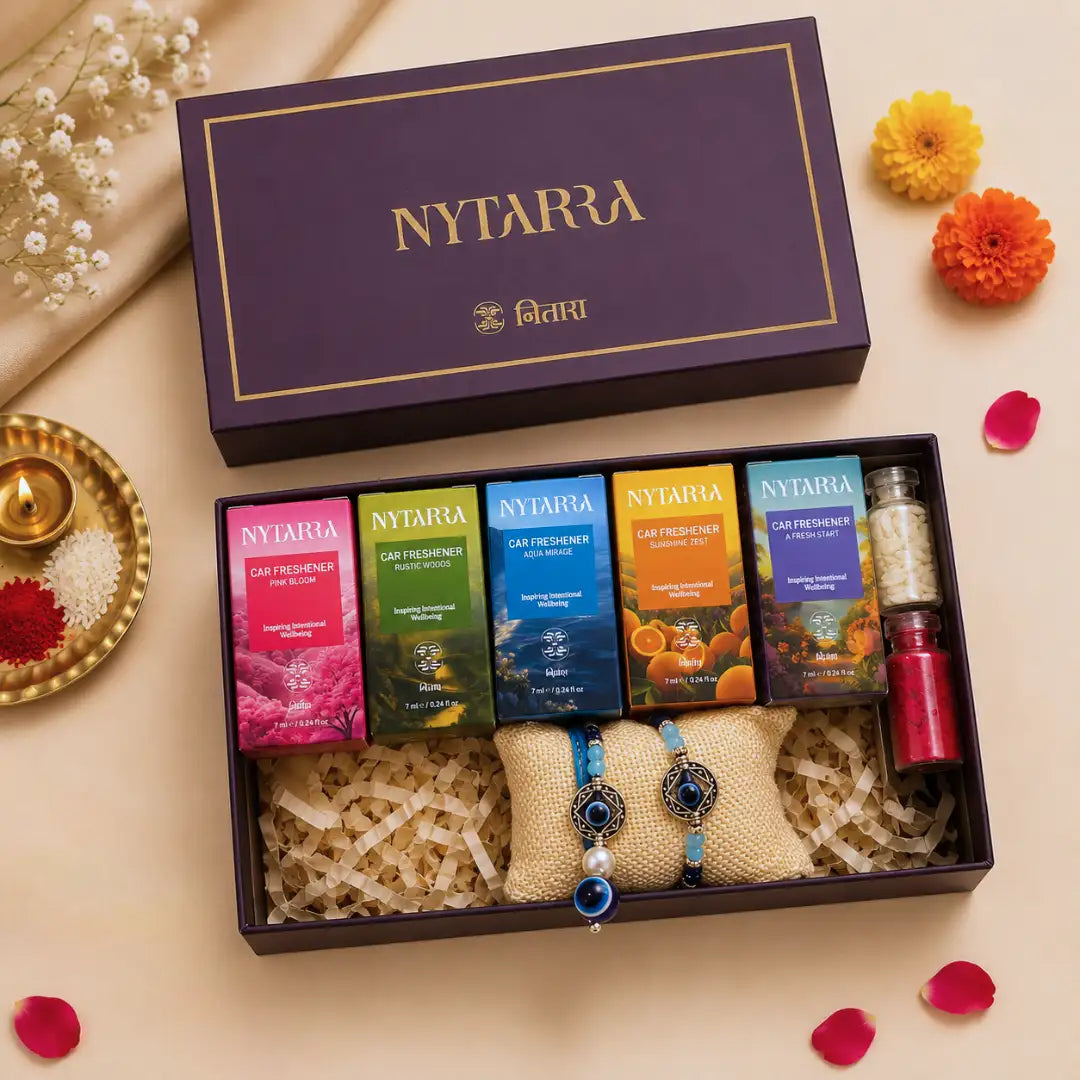 Car Freshener Rakhi Gift Box