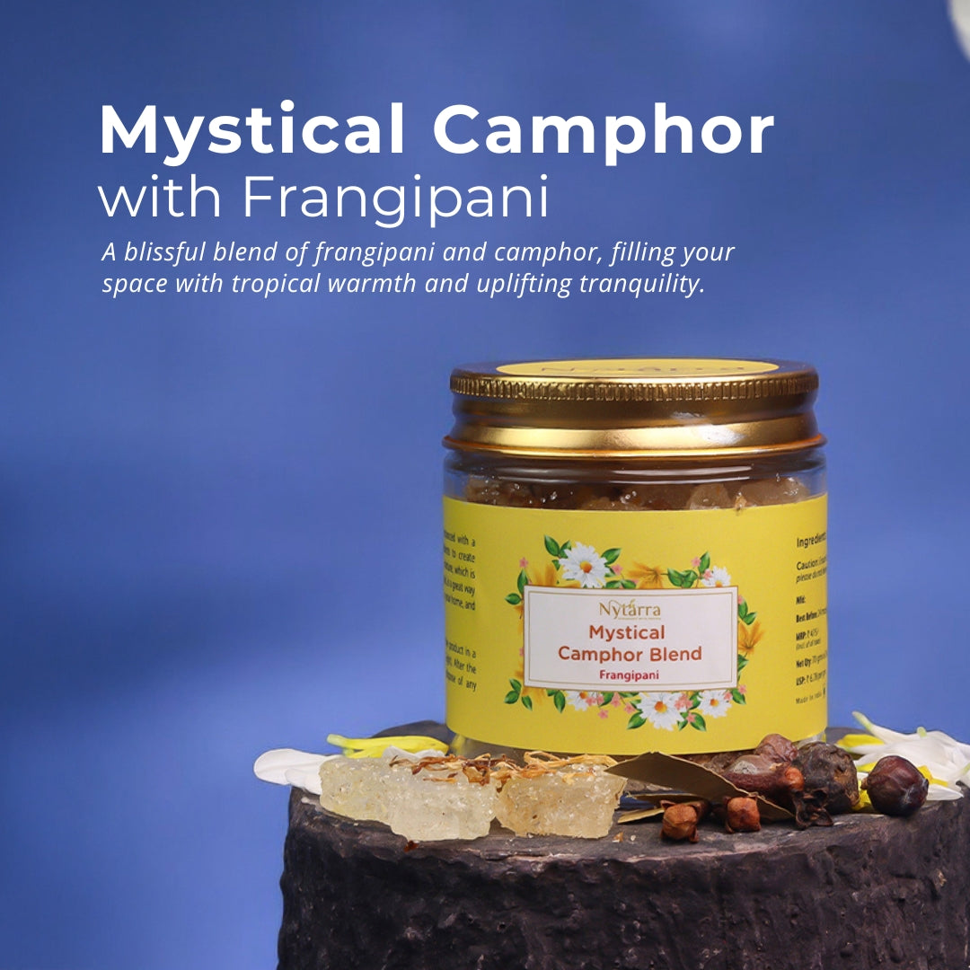 This Mystical Camphor with Frangipani looks divine! The tropical warmth and uplifting tranquility must make it perfect for a refreshing and serene ambiance. 