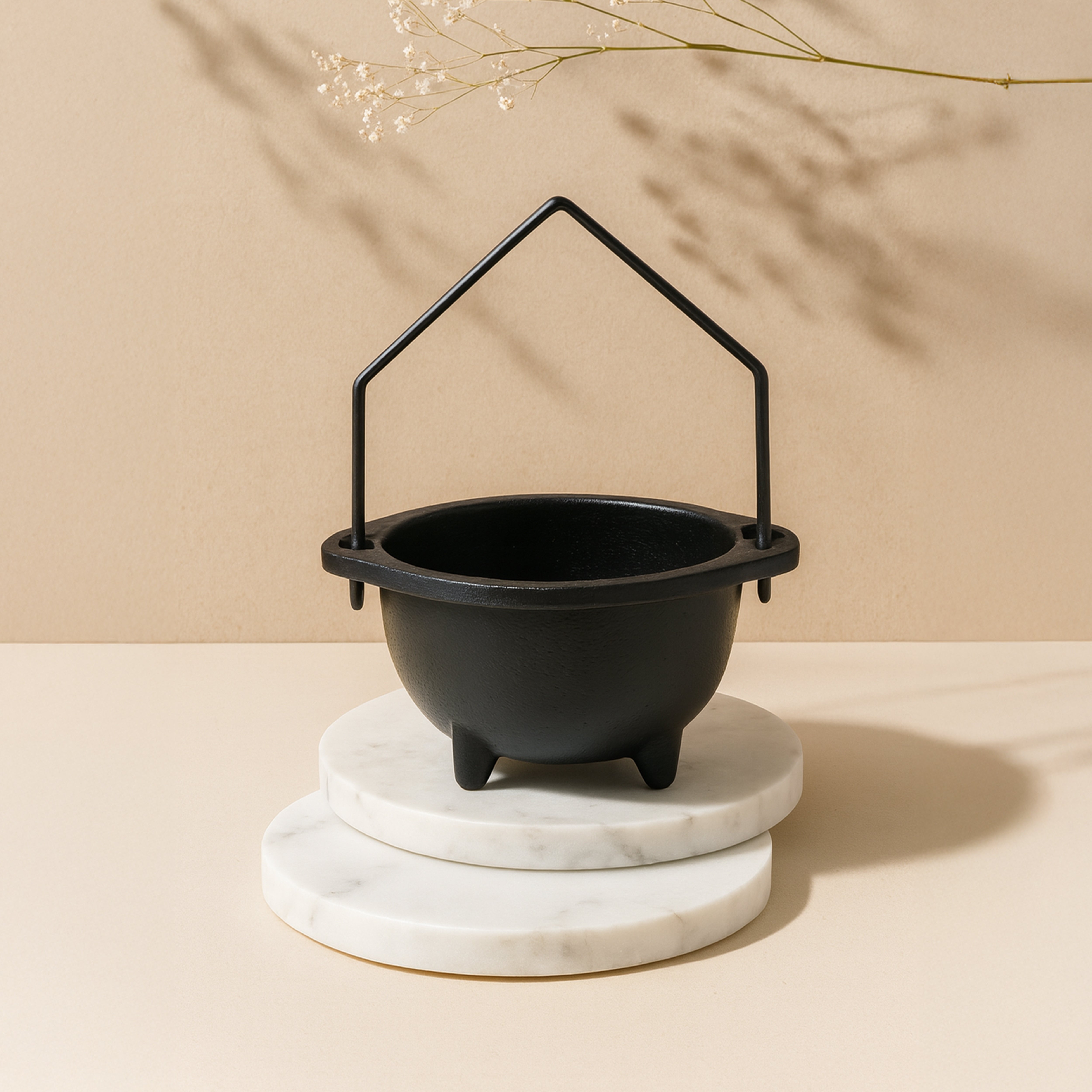 Iron Havan Ritual Cauldron