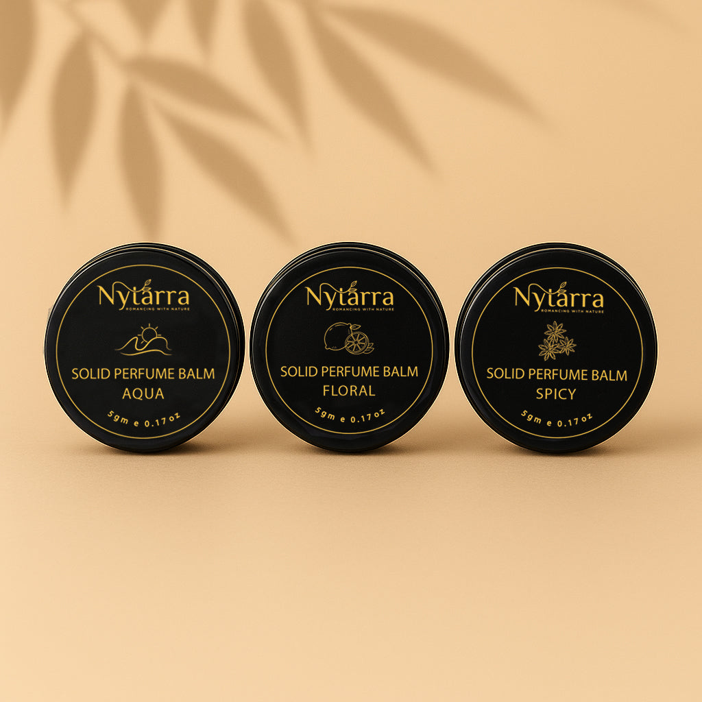 Pack of 3 Solid Perfume Balm Combo