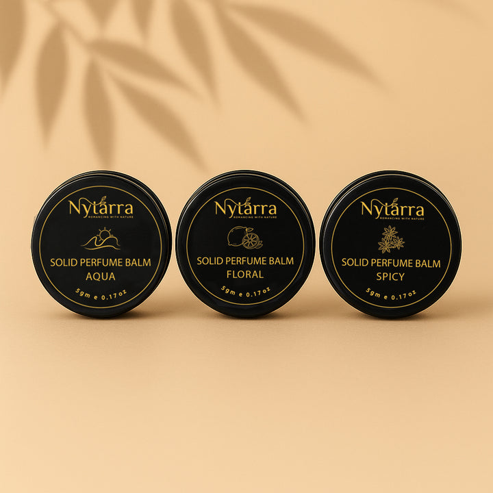 Pack of 3 Solid Perfume Balm Combo