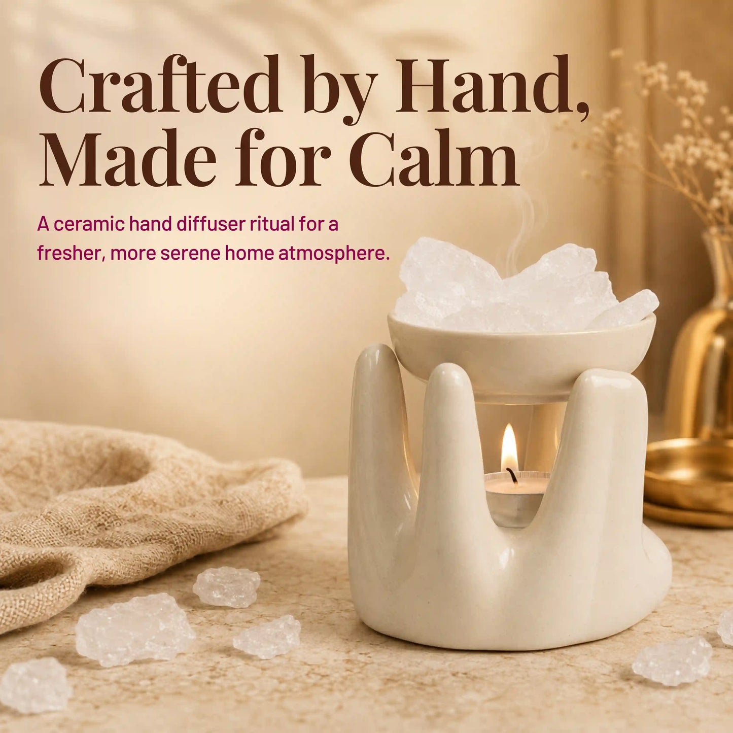 Ceramic Hand Diffuser