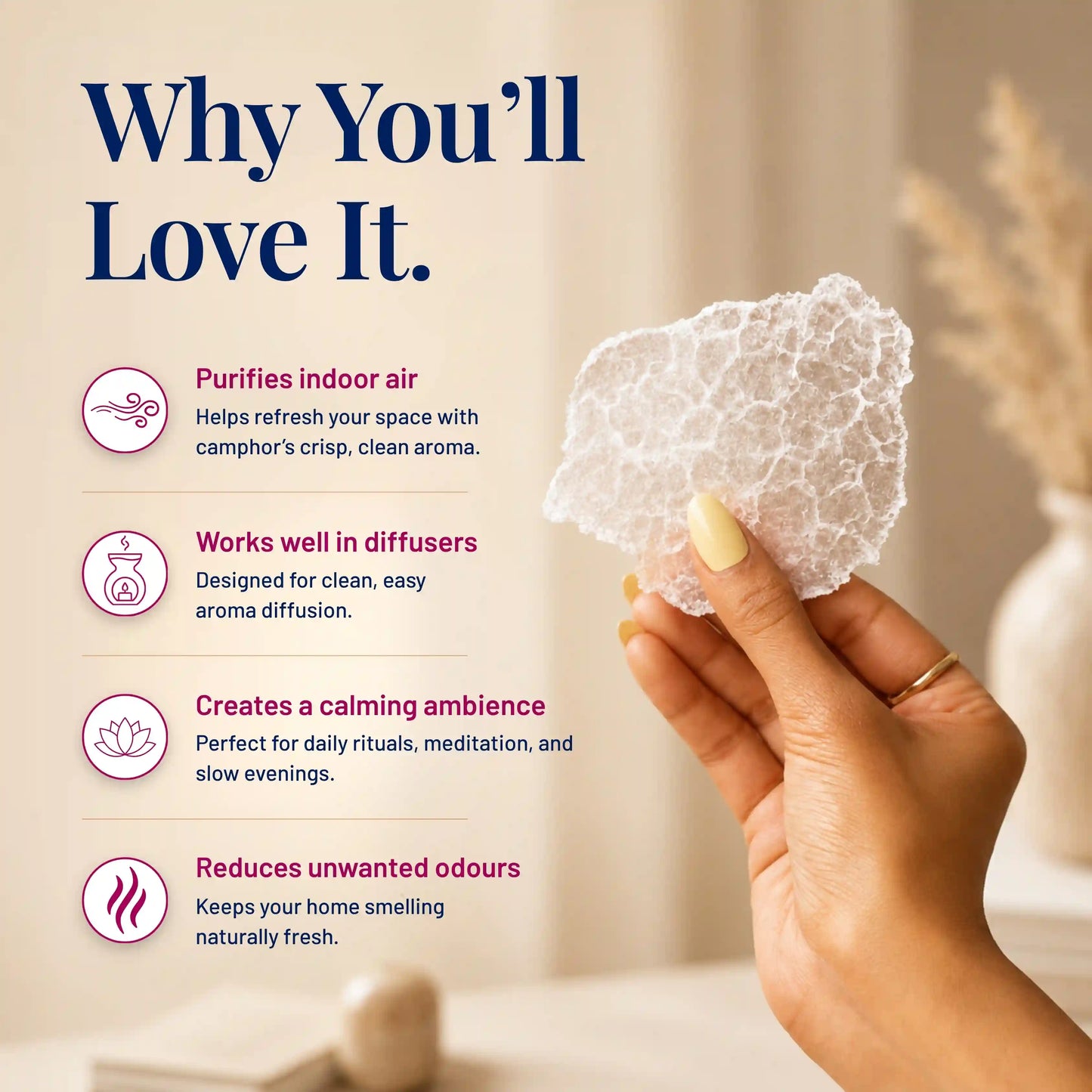 Air Purifying Camphor