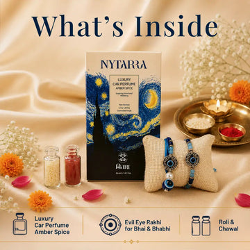 Luxury Car Perfume Rakhi Gift Box