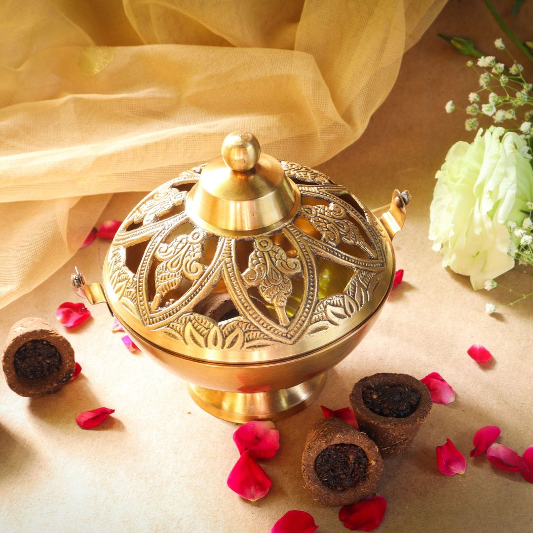 Heritage Aromatic Brass Dhuni