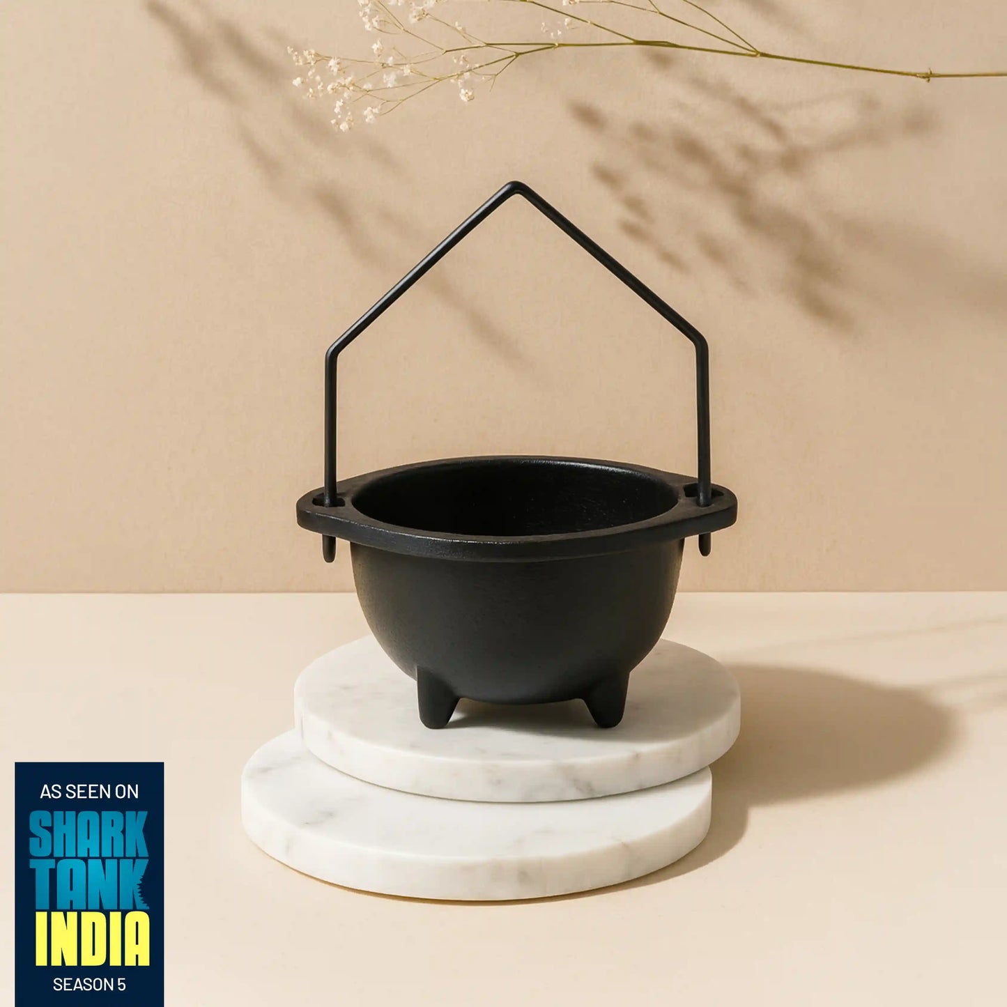 Iron Havan Ritual Cauldron