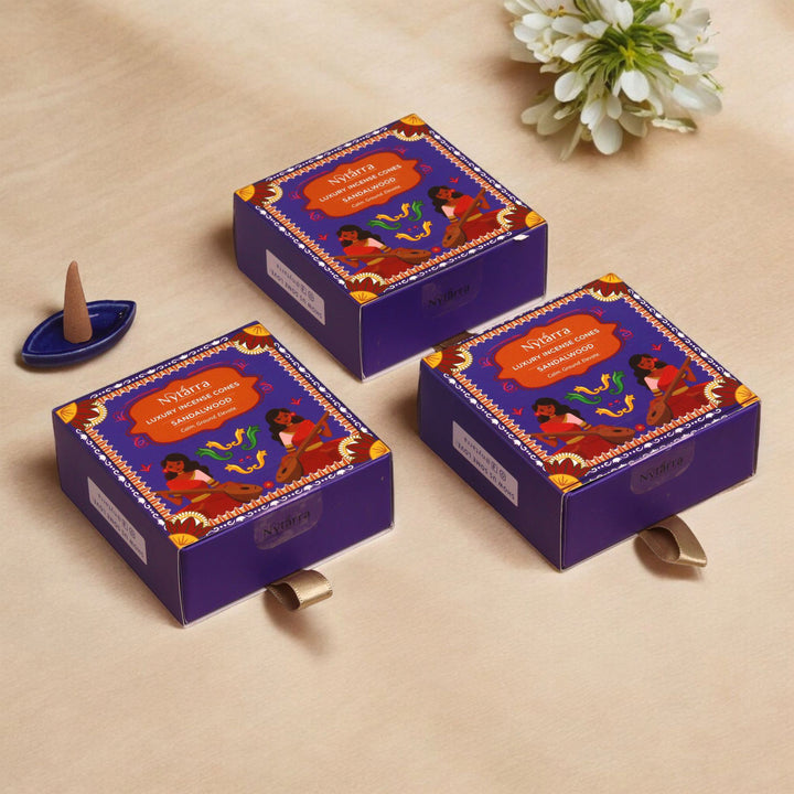 Luxury Incense Cones - Sandalwood