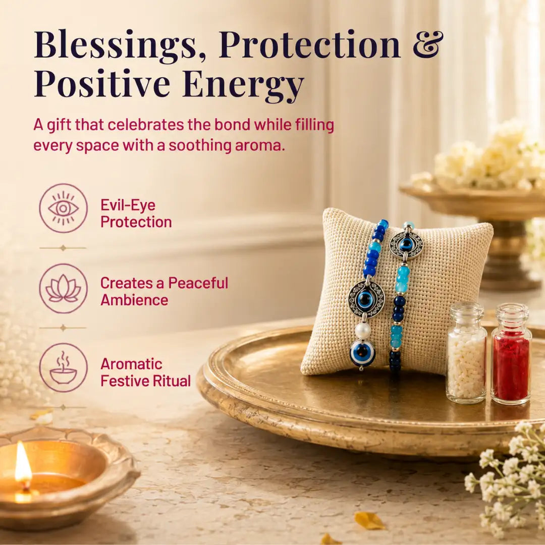 Mystical Combo Rakhi Gift Box