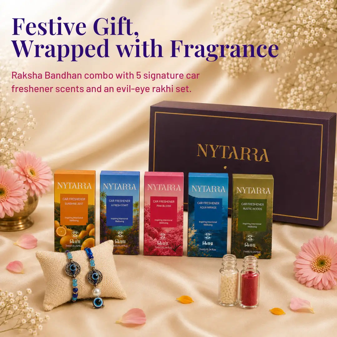 Car Freshener Rakhi Gift Box