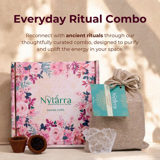 Combo of Havan cups and Air purifying camphor