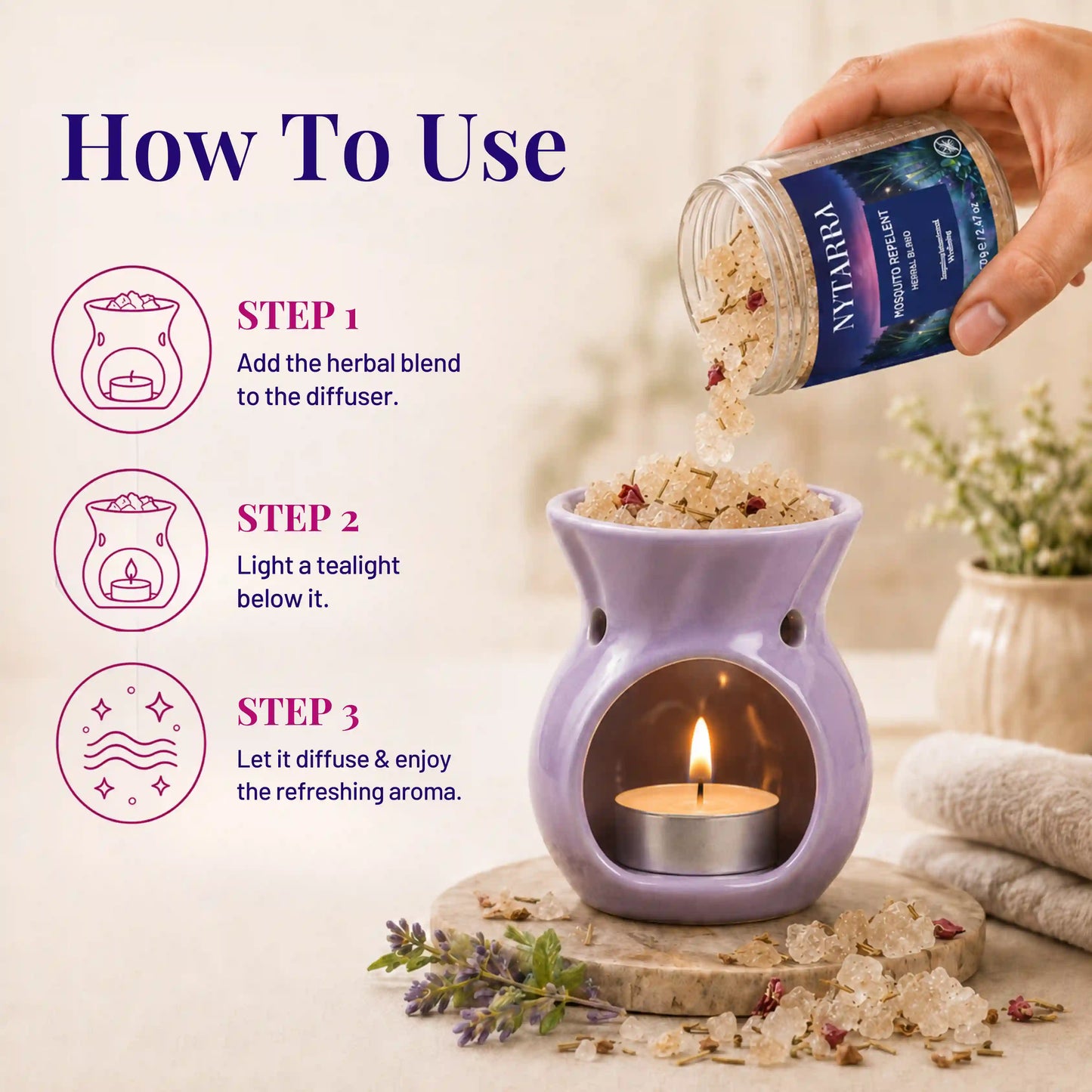 Mosquito Repellent - Herbal Blend