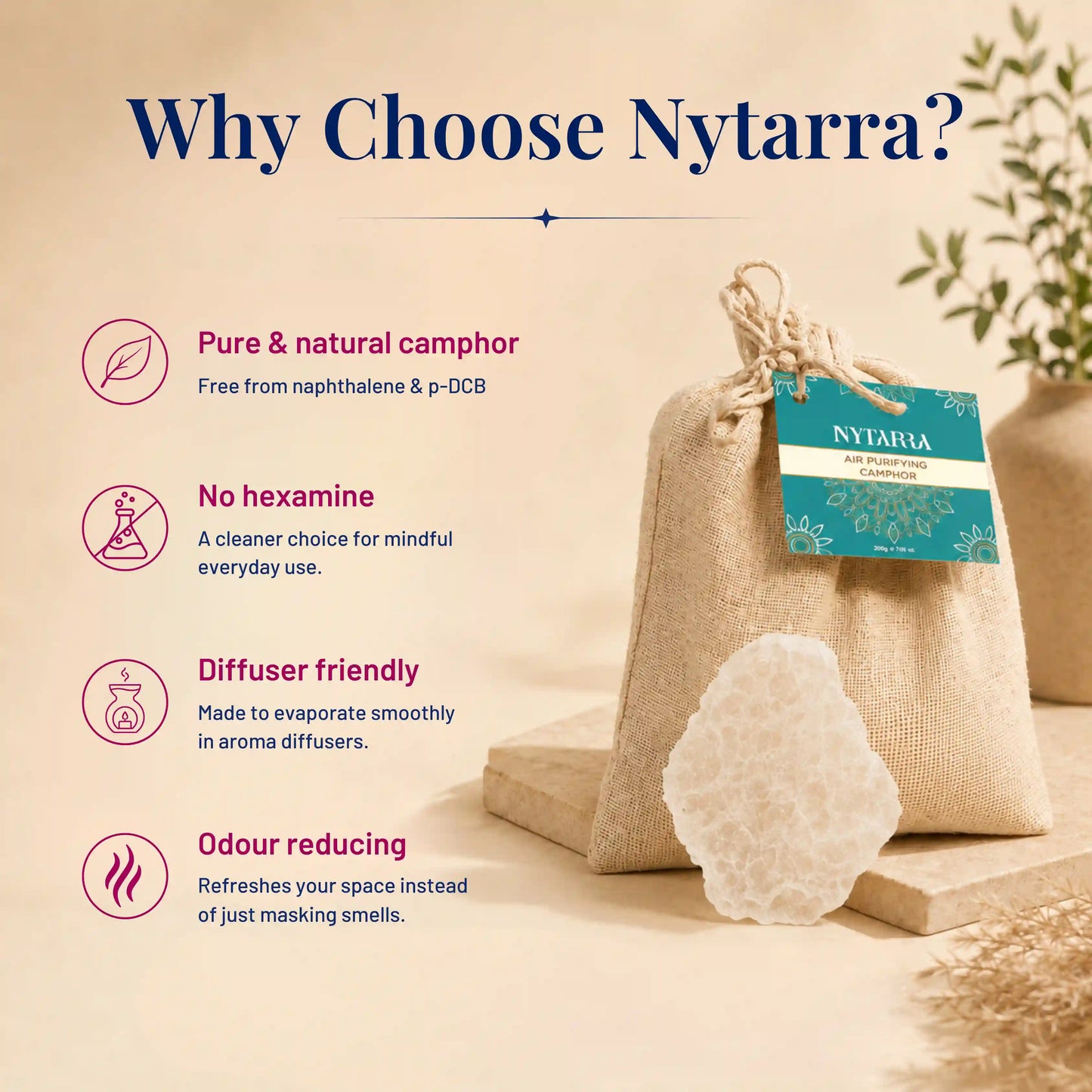 Air Purifying Camphor