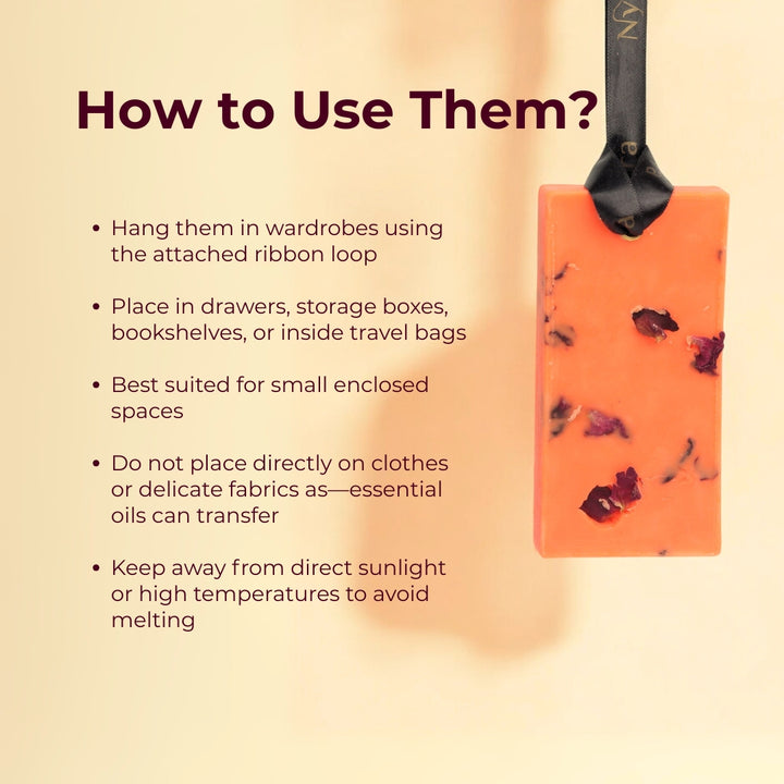 How to use fragrance wax tablets?