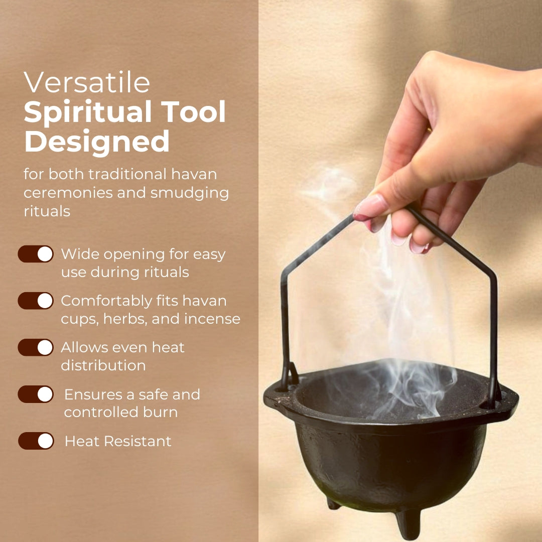 For both tradition havan ceremonies and smudging rituals