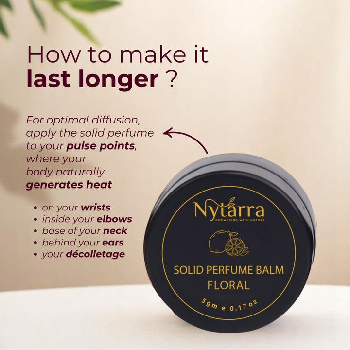 Solid Perfume Balm