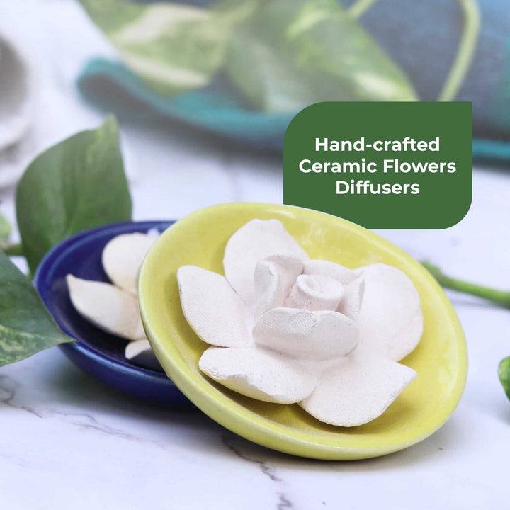 Ceramic Flower Aromatherapy Diffuser