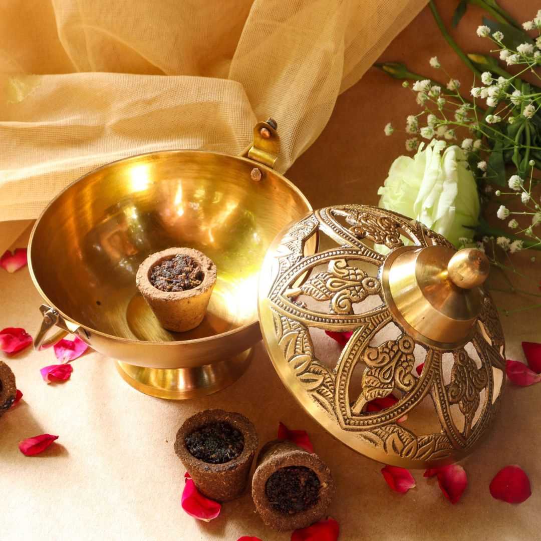 Heritage Aromatic Brass Dhuni