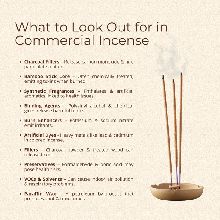 Luxury Incense Cones - Rose