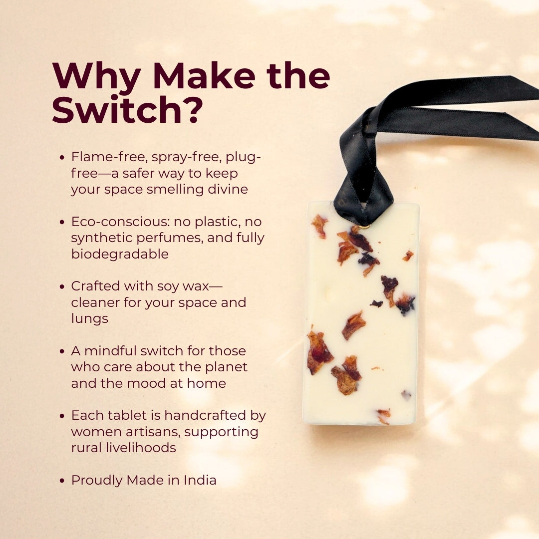 Why make the switch to Nytarra's Fragrance Wax Tablets?