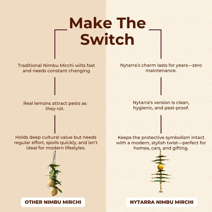 Switch to natural protection & luck
