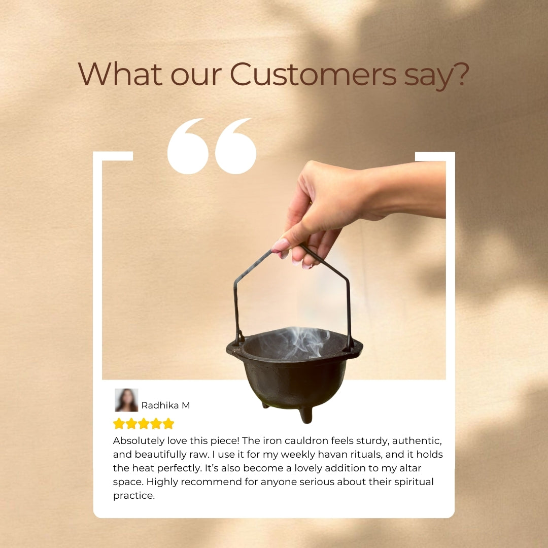 Customer Reviews with Iron Havan Ritual Cauldron