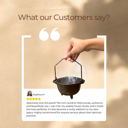 Customer Reviews with Iron Havan Ritual Cauldron