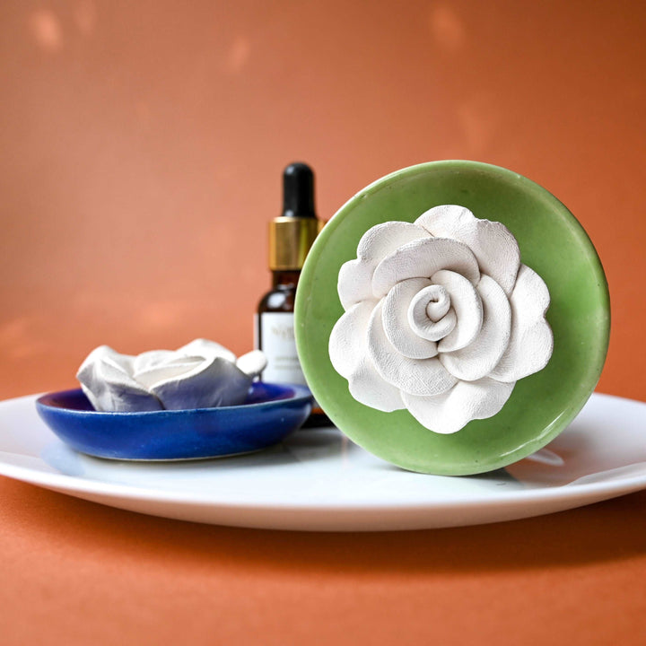 Ceramic Flower Aromatherapy Diffuser