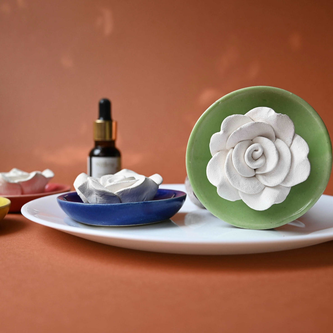 Ceramic Flower Aromatherapy Diffuser