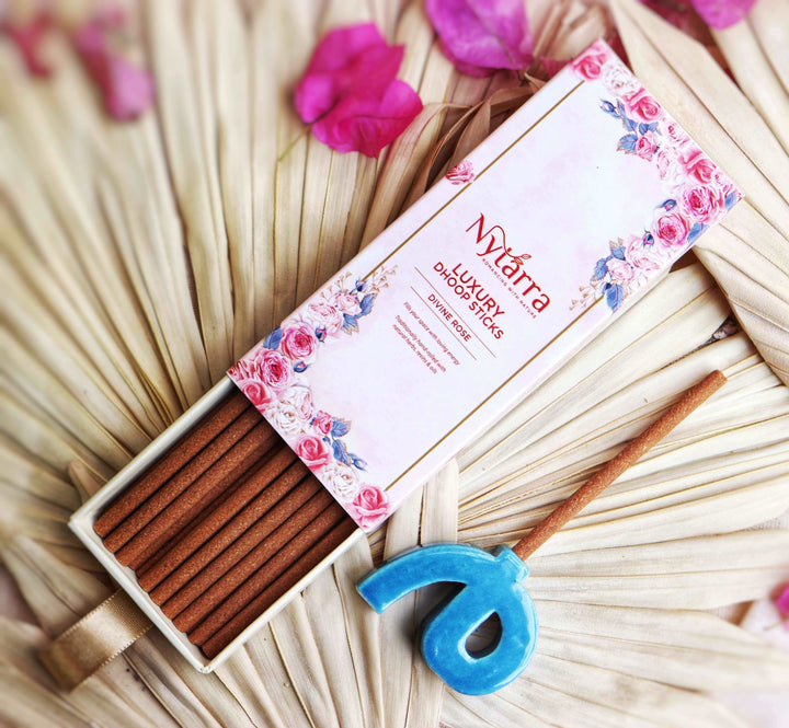 nytarra rose dhoop sticks incense