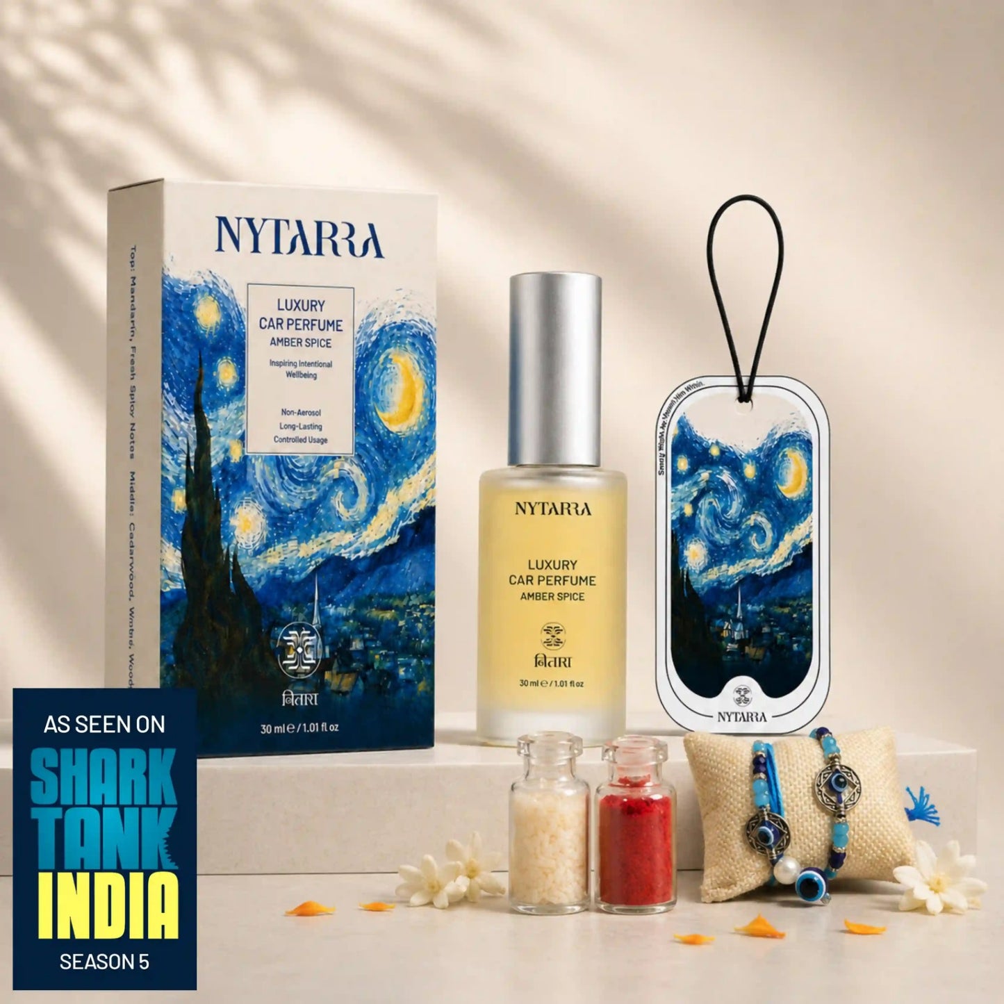 Luxury Car Perfume Rakhi Gift Box